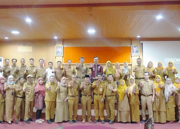 Wabup H A Khafidh Pimpin Monev TP3S Merangin