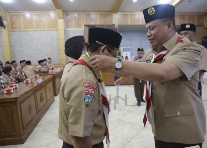 Wabup Katamso Tegaskan Peran Pramuka dalam Pembentukan Karakter Generasi Muda
