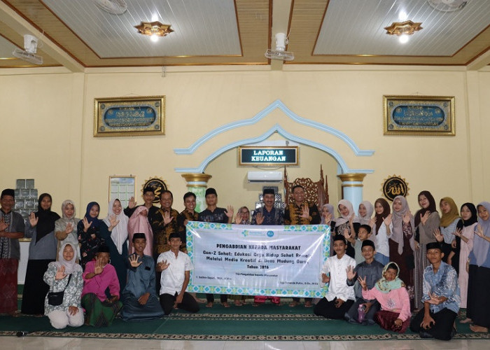 Dosen dan Mahasiswa Poltekkes Kemenkes Jambi Melaksanakan Pengabdian Masyarakat Skema Pemberdayaan Berbasis Ma