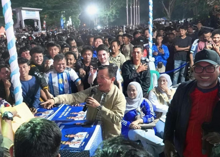 Bertabur Doorprize! Nobar Piala Dunia 2026 Pemprov Jambi Sukses Sedot Antusiasme Warga