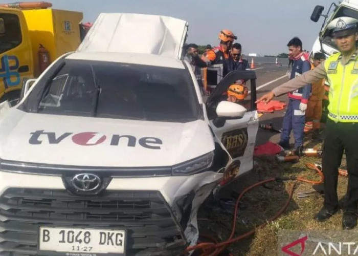 Tiga orang kru tvOne meninggal dalam kecelakaan di Tol Batang-Pemalang