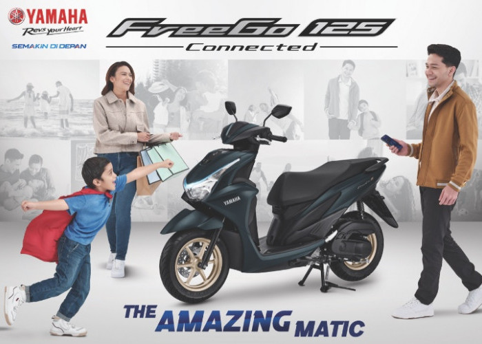  Yamaha FreeGo 125 Connected Jadi Primadona Keluarga Muda Indonesia