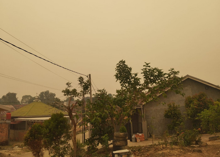ISPU Tembus 267, Langit Kota Jambi Menguning, Warga Mulai Cemas