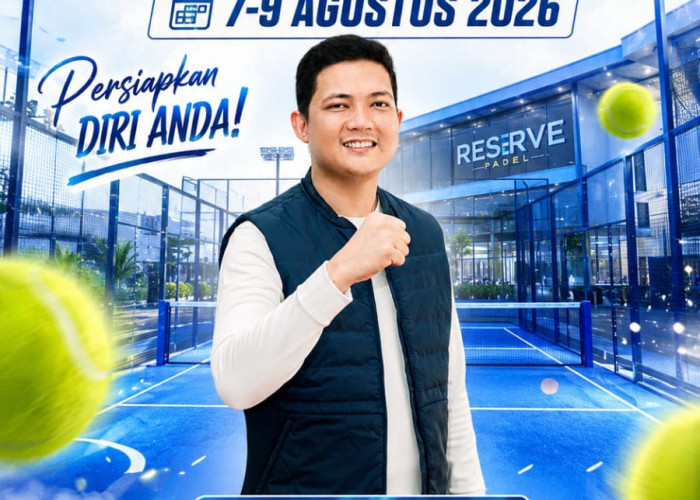 Piala Padel Ketua DPRD Provinsi Jambi Siap Digelar, Buka 5 Kategori Bergengsi Ini, Yuk Daftar ! 