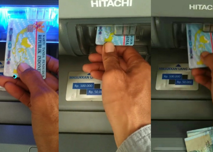 Ajaib! Pakai KTP Bisa Tarik Tunai 150 Ribu di Mesin ATM? Ini Penjelasannya