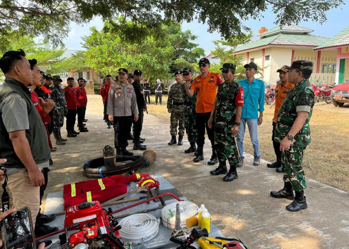 Danrem 042/Gapu Cek Langsung 5 Pos Karhutla Muaro Jambi, Pastikan Personel Siaga Penuh