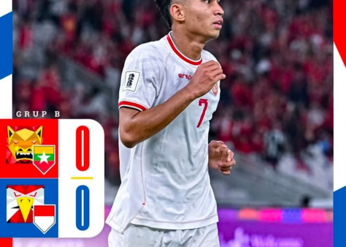  Babak Pertama Berakhir, Indonesia Kontra Myanmar Masih Imbang 0-0