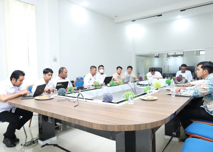 Kanwil Kemenkum Jambi Bersama Bapperida Tanjabbar Bahas Penyusunan Naskah Akademik Ranperda TJSL Badan Usaha