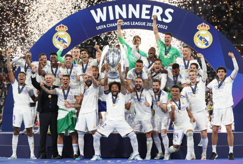 Real Madrid Sabet Gelar ke-14 Liga Champions