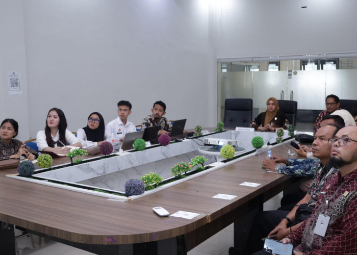 Perkuat Kinerja dan Layanan, Bidang KI Kemenkum Jambi Gelar Evaluasi Triwulan I