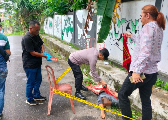 Warga Telanaipura Digegerkan dengan Penemuan Mayat Mister X 