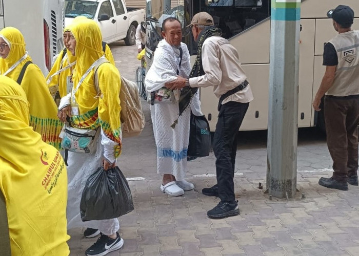 Kepadatan Masjidil Haram Meningkat, Jadwal Umrah Wajib Jemaah Haji Kloter Jambi Diatur Ketat