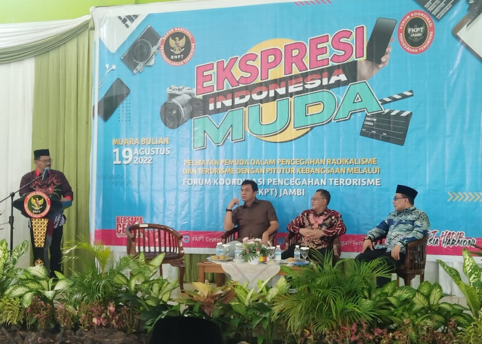 Jadi Pembicara di Ekspresi Indonesia Muda Cegah Radikalisme, Bupati Batanghari: Jadilah Milenial Cerdas