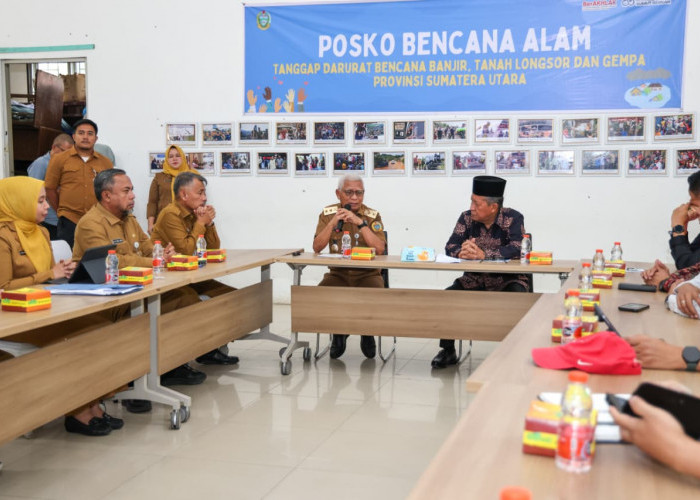 Sumut - Jambi Bersatu Tangani Bencana: Wagub Sani Bawa Dana Rp. 550 Juta dan 10 Ton Beras Ke Medan