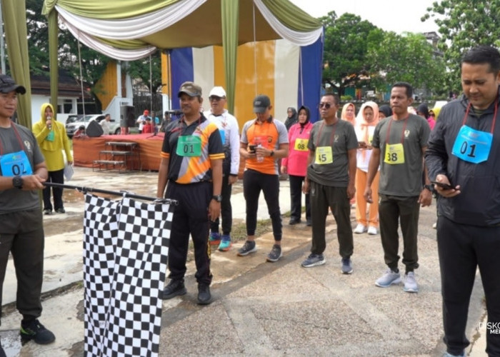 Bupati H M Syukur Ikuti Kegiatan Kebugaran Jasmani