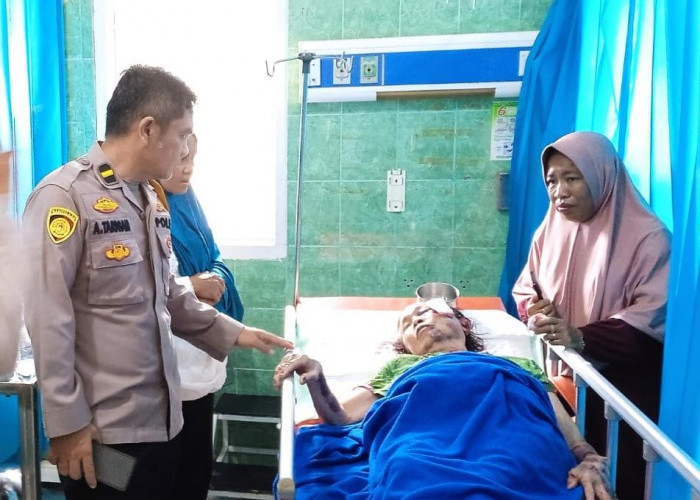 Di Hari Raya Idul Fitri, Lansia 80 Tahun di Tanjabtim 