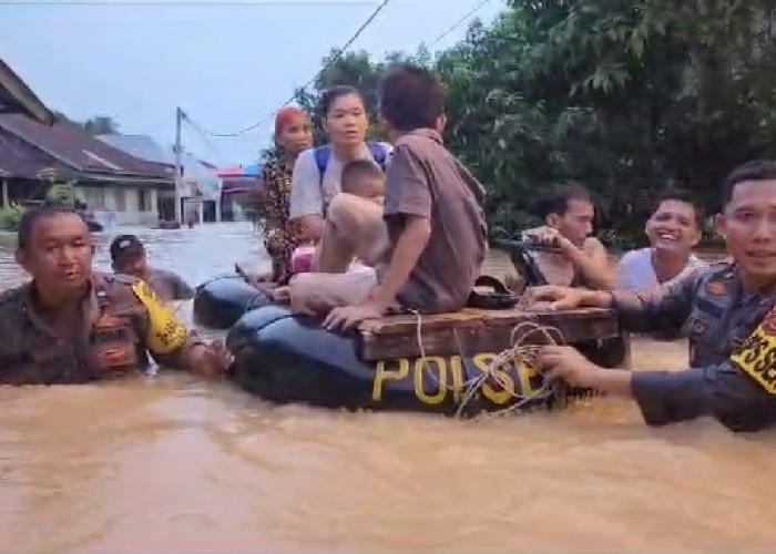 Makin Meluas, 16 Kecamatan di Bungo Terendam Banjir