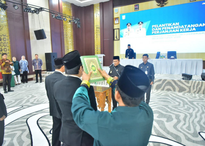 Resmi Lantik Direksi PT Siginjai Sakti, Wali Kota Maulana Dorong Optimalisasi Aset Daerah