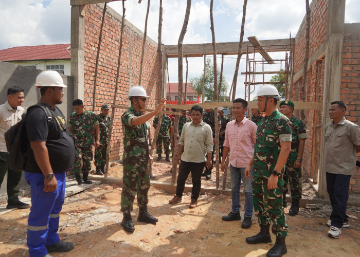 Danrem 042/Gapu Tinjau Koperasi Merah Putih dan Infrastruktur Strategis di Tanjab Barat