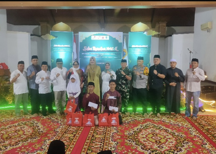 Buka Puasa Bersama Pemkab Tanjab Timur, SKK Migas PetroChina Santuni 50 Anak Yatim dan Dhuafa