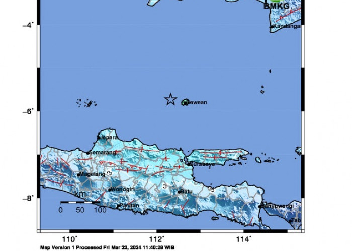  BREAKING NEWS: Gempa Magnitudo 6 Terjadi di Jawa Timur, Ini Lokasinya