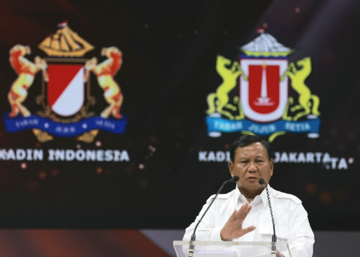 Prabowo di Dialog Kadin: Prabowo-Gibran Ingin Lanjutkan Apa yang Dibangun Presiden Jokowi