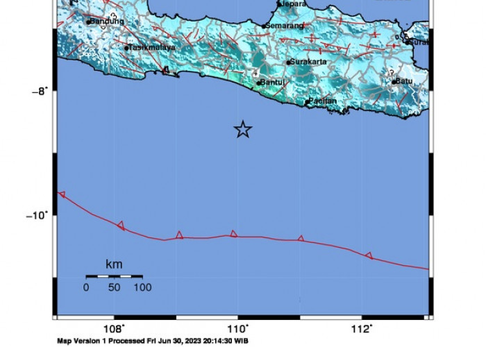 Gempa Berkekuatan 6,4 Magnitudo Guncang Bantul