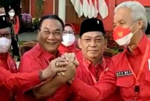 Ganjar Pranowo dan Bambang Pacul Salam Komando, Singgung Istilah Celeng
