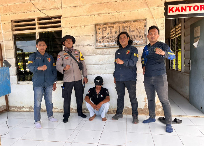 Tusuk Rekan Kerja, Karyawan PT IKL Diamankan Polsek Sadu