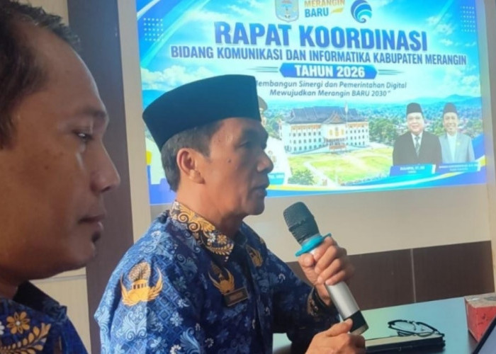 Bupati Merangin H M Syukur Targetkan Seluruh Kantor Camat Teraliri Internet pada 2026