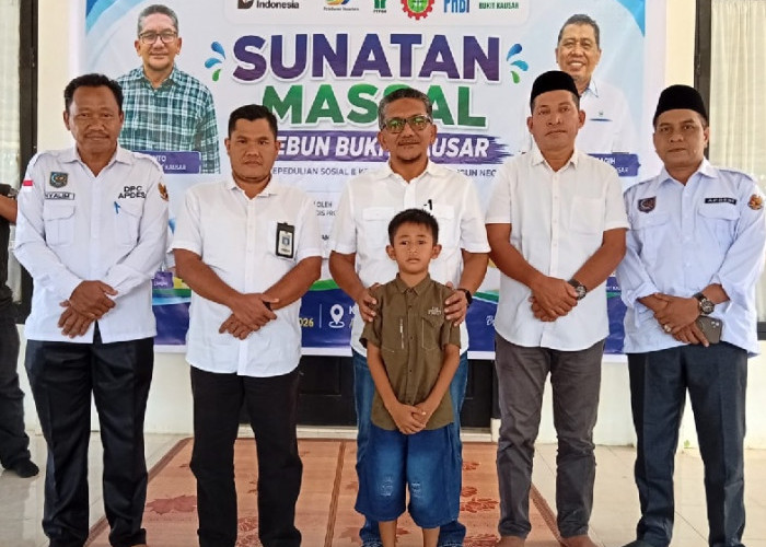 Kebun Bukit Kausar PTPN IV Regional IV Sunat Massal 50 Anak 