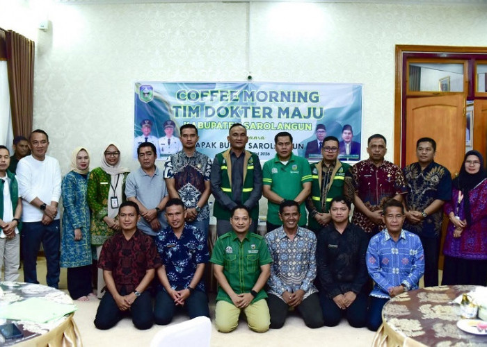Tim Dokter Maju Coffee Morning dengan Bupati Sarolangun, Dinkes Sebut Sudah Layani Hampir 10.000 Warga