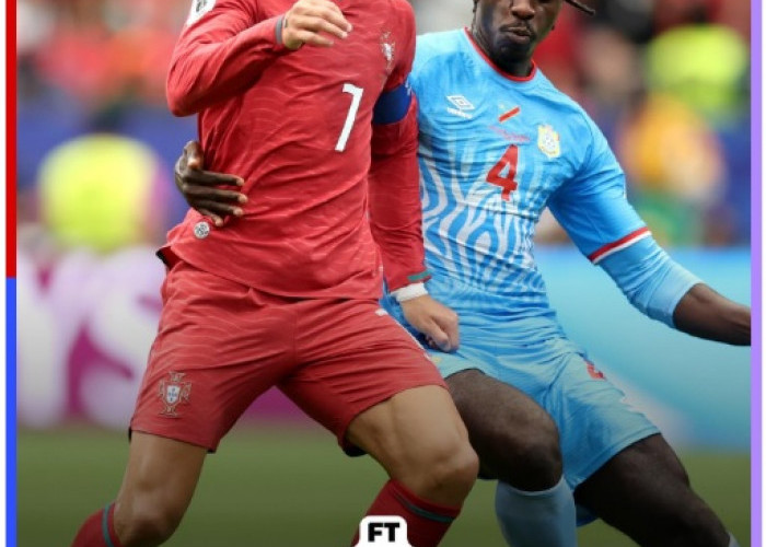 Ronaldo Mandul, Portugal Dipaksa Berbagi Poin dengan Kongo