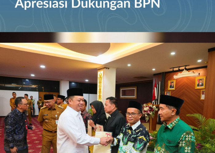 Terima Sertipikat Tanah Wakaf dari Menteri Nusron, Perwakilan NU Lampung Timur Apresiasi Dukungan BPN