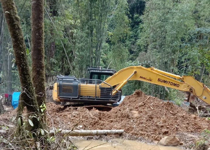 Bos Pemodal PETI di Penetai Muara Emat Ditahan Polres Kerinci