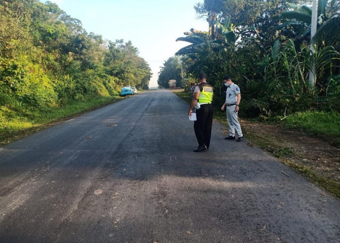 Jasa Raharja dan Polisi Lantas Reka Ulang Bersama Kecelakaan Tabrak Lari Jalan Lintas Sumatera kM 50 Jujuhan