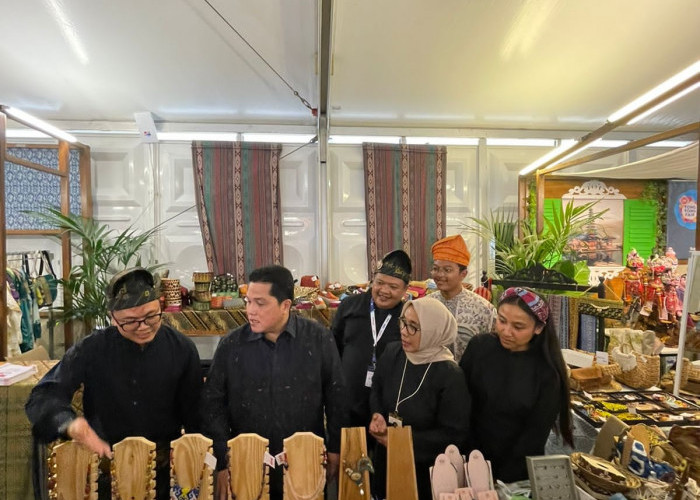 Erick Thohir Semangati UMKM Binaan Pertamina di Tong Tong Fair Belanda : Lanjutkan Proses Go Global     