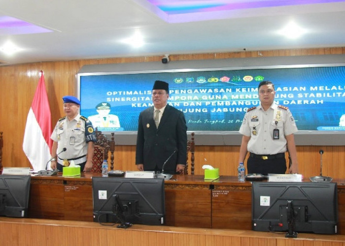Wabup Katamso Buka Rapat Timpora, Dorong Pengawasan Keimigrasian yang Terpadu