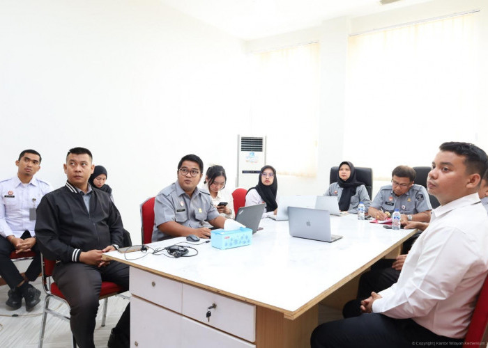 Sosialisasi dan Bimtek E-Report JDIHN, Kanwil Kementerian Hukum Jambi Dorong Tertib Pelaporan