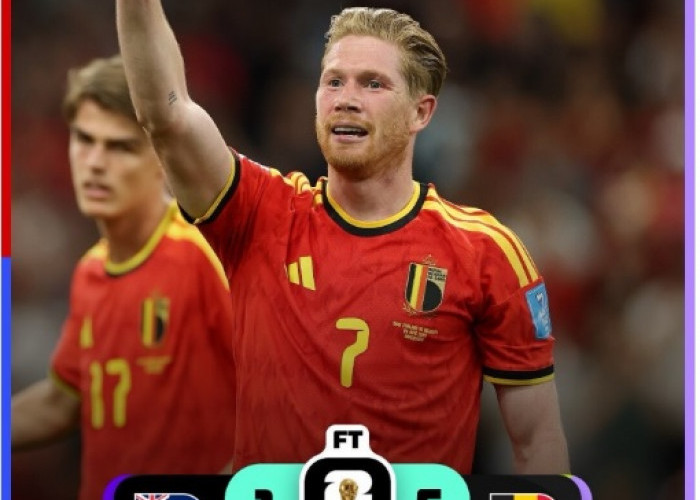 Bantai Selandia Baru 5-1, Belgia Juara Grup G