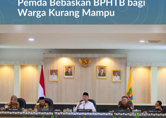 Dalam Rakor Bersama Kepala Daerah se-Lampung, Menteri Nusron Dorong Pemda Bebaskan BPHTB Warga Kurang Mampu