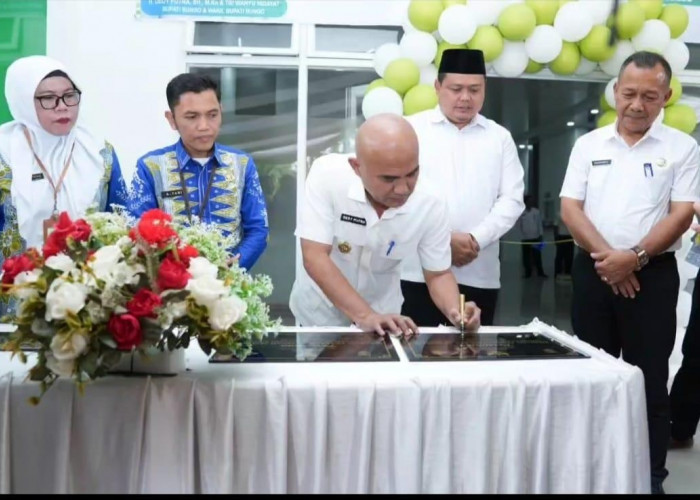 Bupati Dedy Putra Resmikan Dua Puskesmas dan Tiga Pustu