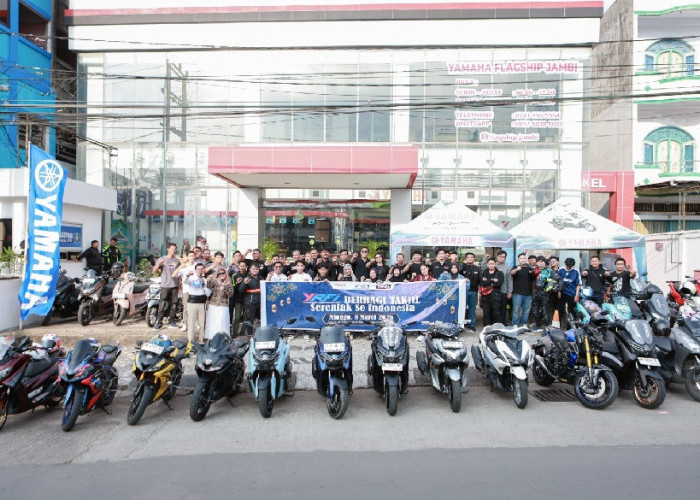 Buka Bersama Komunitas YRFI Jambi, Pererat Silaturahmi Riders Yamaha