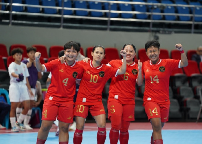 Gebuk Myanmar 4-1, Timnas Futsal Putri Raih Posisi Ketiga