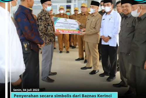 Diserahkan Bupati, 305 Marbot Masih Terima Insentif dari Baznaz