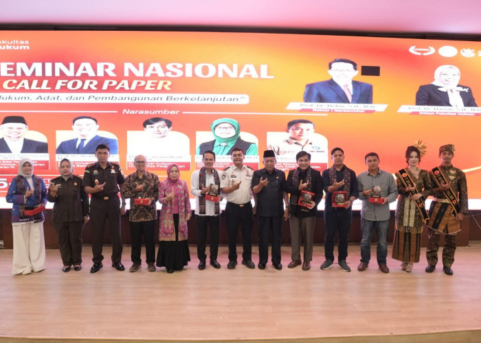FH UNJA Gelar Seminar Nasional Bahas Hukum, Adat, dan Pembangunan Berkelanjutan