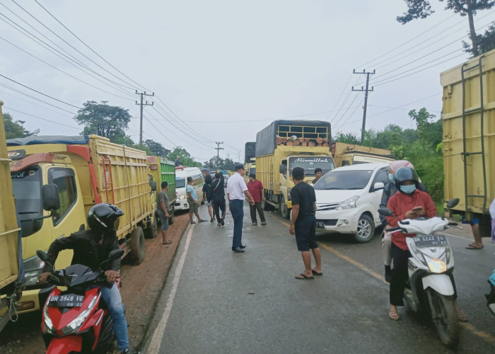 Kemacetan Panjang dari Sridadi - Batanghari, Dirlantas Polda Jambi Sebut Ini Penyebabnya 