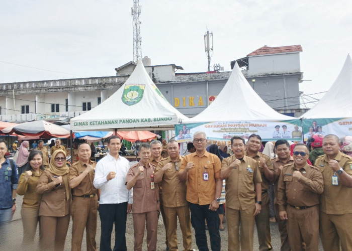 Antisipasi Inflasi Pasca Idul Adha, TPID Bungo Jual Pangan Murah