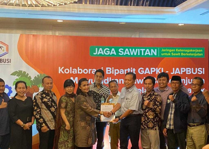 GAPKI-JAPBUSI Berkomitmen Meningkatkan Kondisi Ketenagakerjaan Industri Sawit Indonesia