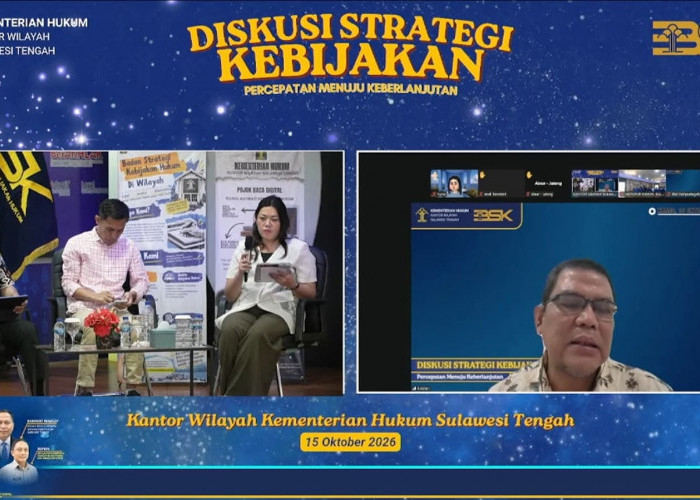 Perkuat Kebijakan Pengesahan Koperasi, Kanwil Kemenkum Jambi Ikuti DSK Sulawesi Tengah 2026